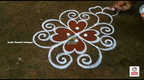 Special Rangoli Padi Kolam New Year Special Free Hand Rangoli