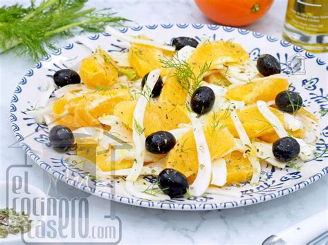 Ensalada De Naranja E Hinojo El Cocinero Casero Ensaladas