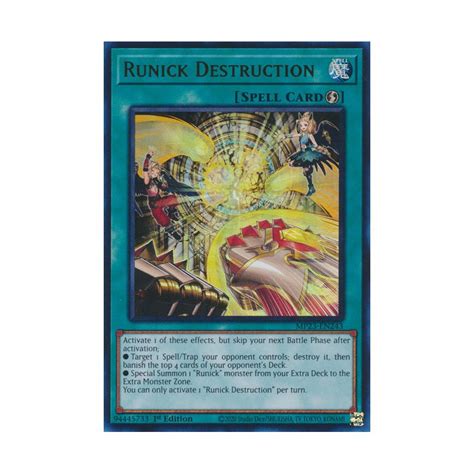 Runick Destruction MP23 EN243 Ultra Rare Duelshop