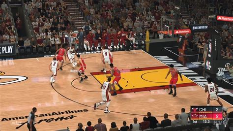 NBA 2K20 Miami Heat Vs Chicago Bulls Gameplay PS4 HD 1080p60FPS