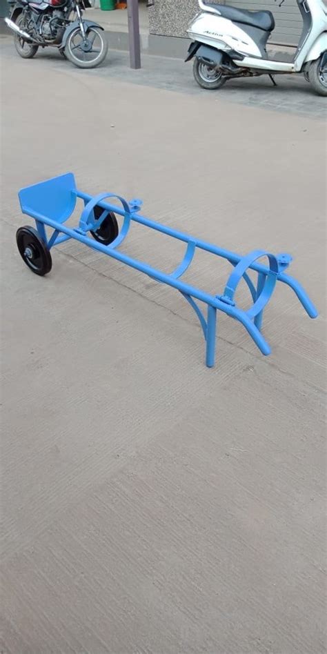 Majboot Mild Steel Single Gas Cylinder Trolley Mm For Industrial