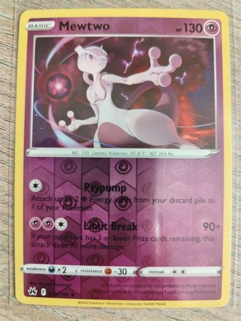 Mewtwo Reverse Holo Crown Zenith Kaufen Auf Ricardo