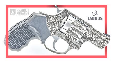 Laser Engraved Taurus 856 38 Special First Ever Revolver Deep