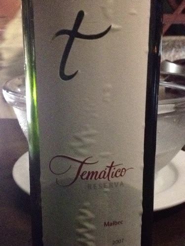 2015 Mauricio Lorca Temático Reserva Malbec Vivino US