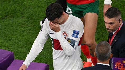 Ronaldo Menangis Usai Portugal Tumbang Dari Maroko Di Piala Dunia