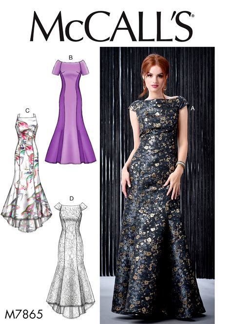 Patterns For Formal Dresses