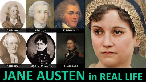 How Did JANE AUSTEN & Her Family Look in Real Life?- Portrait ...