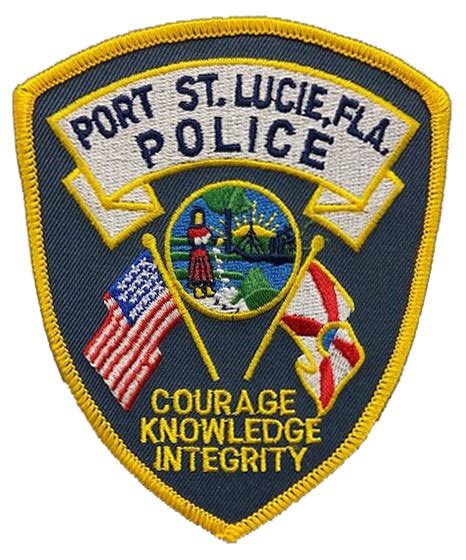 Patch Call Port St Lucie Florida Police Department LEB