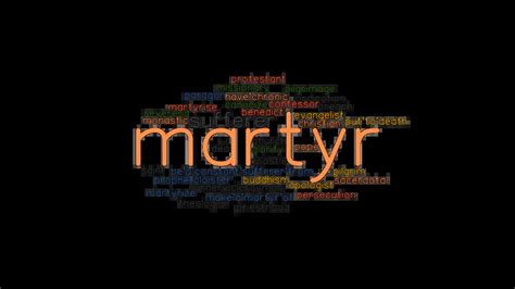 MARTYR: Synonyms and Related Words. What is Another Word for MARTYR ...