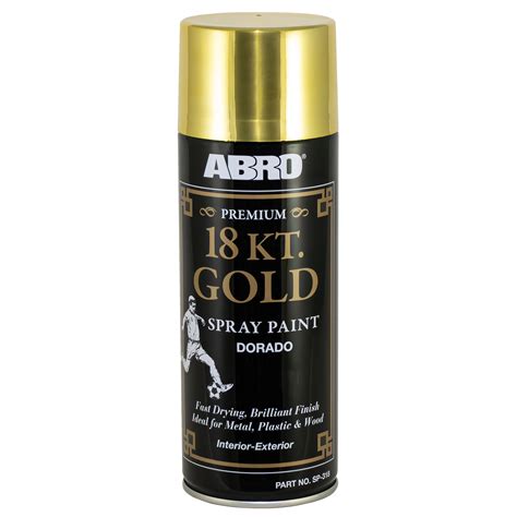 Premium Kt Gold Spray Paint Abro