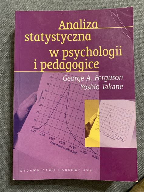 Analiza Statystyczna W Psychologii I Pedagogice Warszawa Kup Teraz