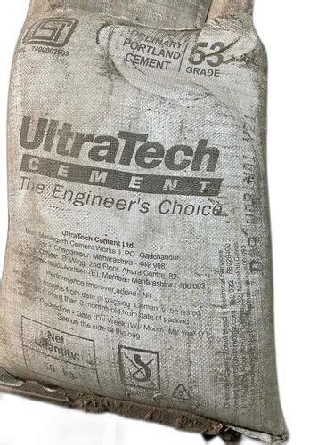 Ultratech Cement Opc At Rs 410 Bag Gray Cement In Coimbatore ID