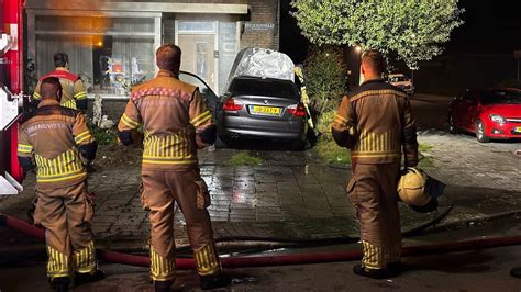 Autobrand Voor Woning In Oldenzaal Politie Doet Onderzoek Youtube