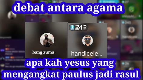 Diskusi Lintas Agama Tentang Pengangkatan Paulus Jadi Rosul YouTube