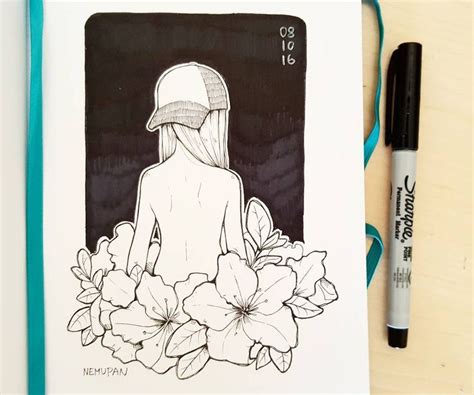 Nemupan On Instagram Inktober Azalea Inktober Inktober