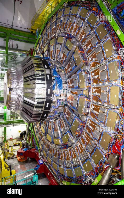 The Large Hadron Collider in CERN Stock Photo - Alamy