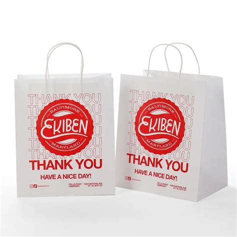 Customize Bakery Kraft Paper Bag For Takeout Toast Bread Cookies Sweet