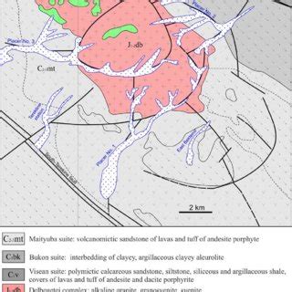 Geological Tectonic Scheme Of The Satpaev Deposit Of Ti Zr Placers