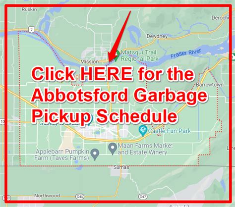 Abbotsford Garbage Schedule 2024 Bulk Pickup Holidays Map