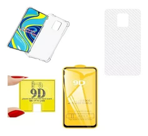 Capa Película 3d Xiaomi Note 9s 6 67 P Traseira P Camera