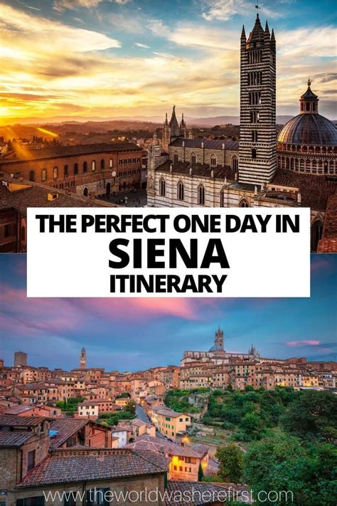 One Day In Siena Itinerary A Day Trip From Florence Artofit