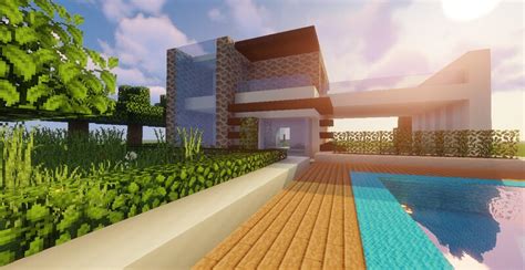 Modern House #79 Map + Schematic Minecraft Map