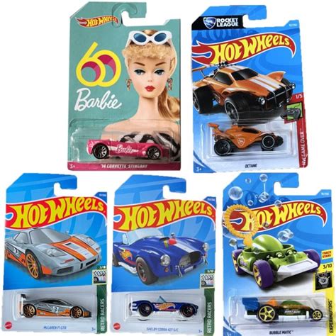 Hot Wheels Alloy Sports Car Barbie Ford Batmobile Bwm Jeep Back To The Future Time Machine