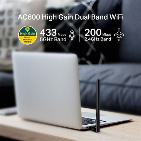 Archer T2U Plus | AC600 High Gain Wireless Dual Band USB Adapter | TP-Link