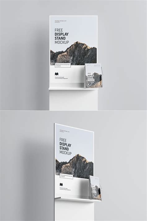 Free Display Stand Mockups Mockuptree
