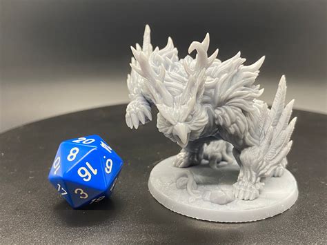 Druid Beast Form large Figure / Dnd / 5e / Pathfinder / | Etsy