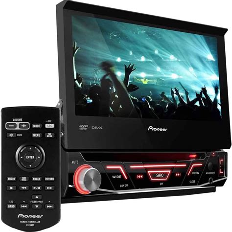 DVD Automotivo Tela Retratil 7 CD USB AUX FM AM AVH3880DVD