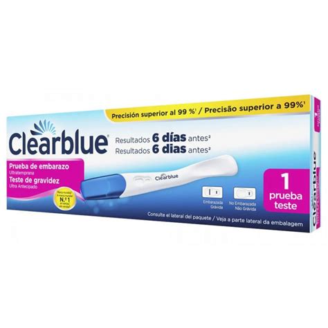 Clearblue Test De Embarazo AnalÓgico Ultratemprana 1 Prueba