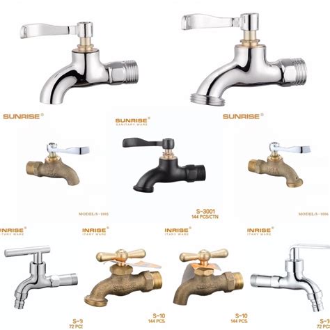 Sunrise Faucet Hose Bibb Chome Heavy Duty Shopee Philippines