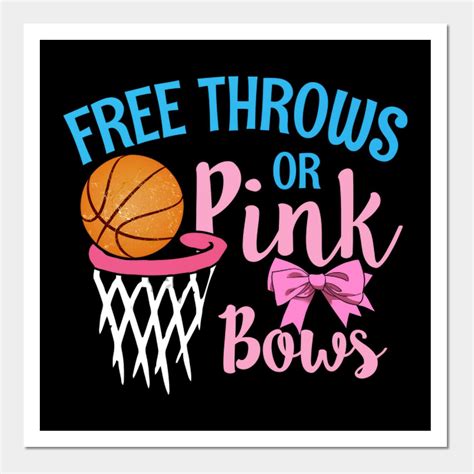 Free Throws Or Pink Bows Gender Reveal By Crist Bow Gender Reveal