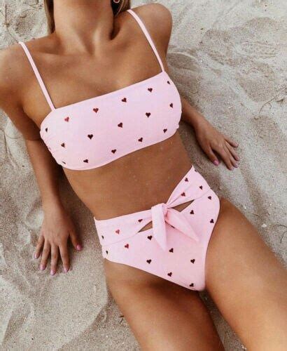 Conjunto De Bikini Con Tirantes Para Mujer Traje De Ba O Con Sujetador