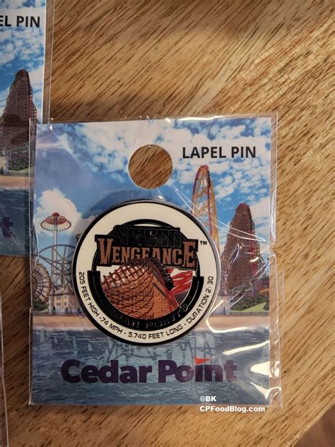 New 2022 Cedar Point Roller Coaster Lapel Pins And Patches Fun Food Blog