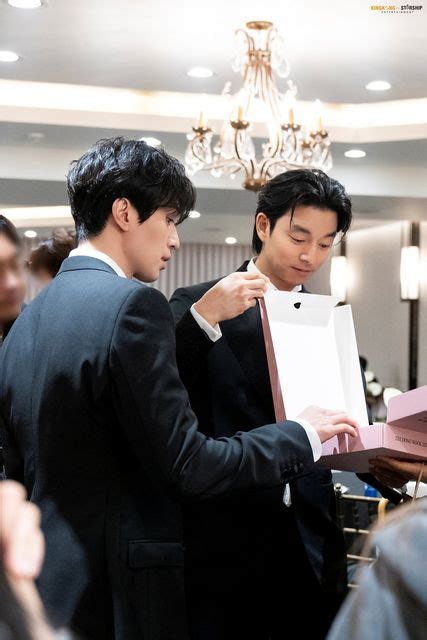 Actors Gong Yoo And Lee Dong Wook Showcase Their Chemistry By Getting