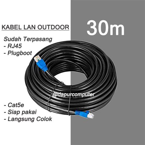 Jual Kabel Lan Meter Cat E Outdoor Kabel Ftp Meter Cat E