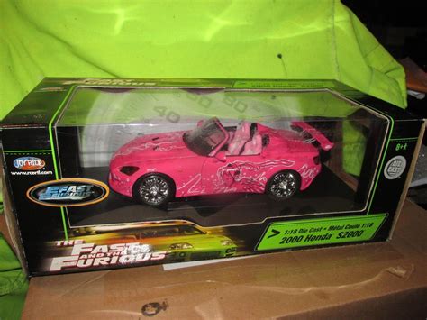 Honda S2000 2 Fast 2 Furious Suki S Car Pink 118 Tuner Joyride Street Racer 1724891917