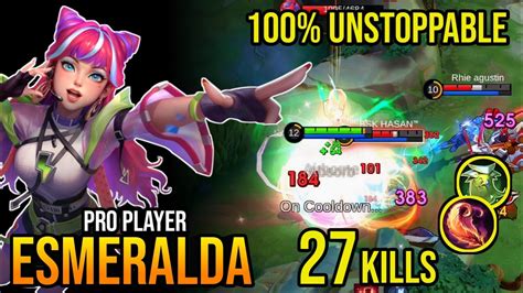 27 Kills Offlane Monster Esmeralda Brutal Damage Build Best Build