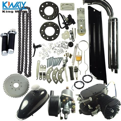 Frete grátis kit para motor de bicicleta 2 tempos king way 50cc