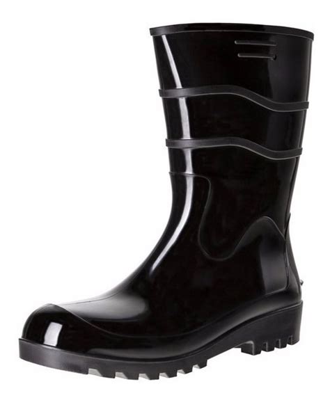 Bota Borracha Pvc Preta Work Flex Patrol Bracol Rca R 47 00 Em