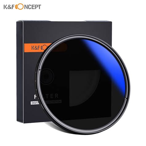 K F CONCEPT 82mm 77mm 72mm 67mm 62mm Ultrathin Variable ND Filter ND2