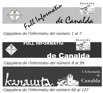 Kanavita L Informatiu De Canalda El Full Informatiu De Canalda Sacomiada