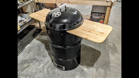 Diy Bbq Smoker Ugly Drum Smoker Gallon Steel Drum Youtube