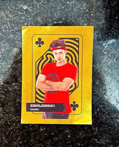 Card Figurinha Carta Cartinha Ouro Dourado Lbum Enaldinho Mercadolivre