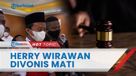 Terdakwa Kasus Rudapaksa Herry Wirawan Divonis Mati Banding Jpu