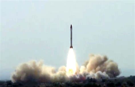 Pakistan Conducts Successful Flight Test Of Ababeel Weapon System