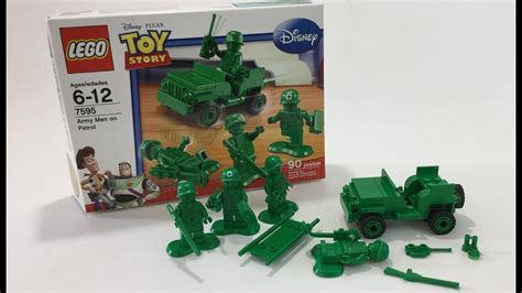 Lego Toy Story Army Men On Patrol Review 7595 Youtube