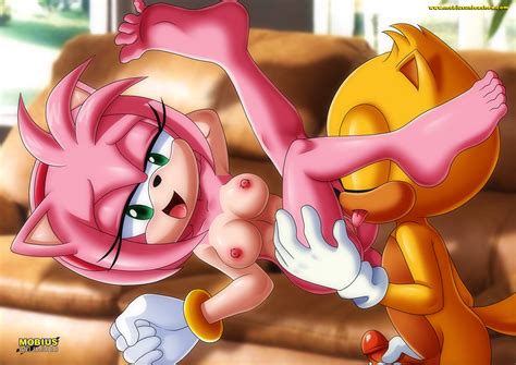 Rule 34 Amy Rose Anthro Ass Barefoot Bbmbbf Breasts Closed Eyes Cunnilingus Feet Female